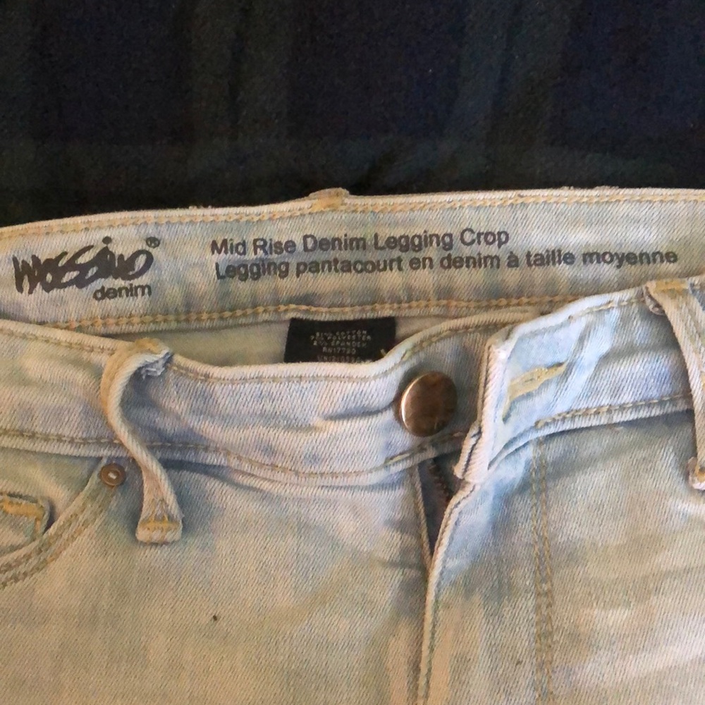 Light blue jeans